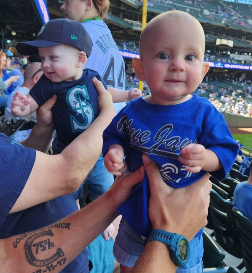 bgerbs24's tweet photo. Got a baby rivalry going on @BlueJays @DShulman_ESPN @smashfalk https://t.co/3FFMaZlHJc