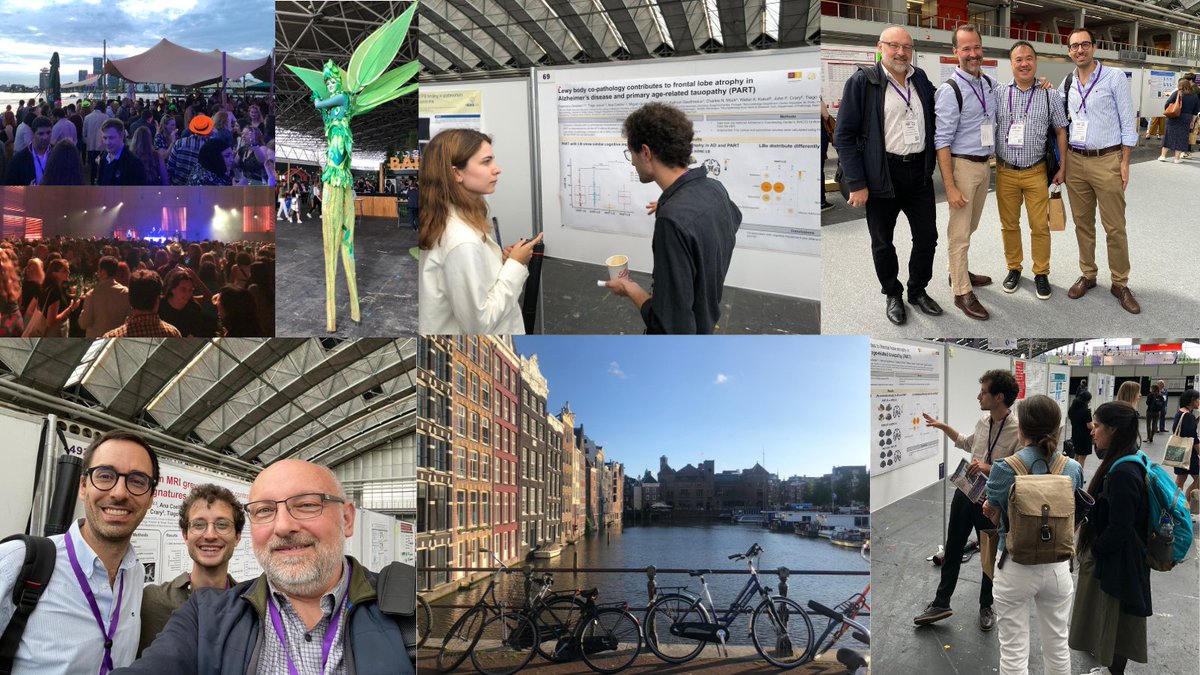 Exciting times at #AAIC23

Great feedback on our work

New treatments for AD (lecanemab & donanemab) - on the imaging side we’ll be looking out for ARIA 🤔

Biomarkers taking key role in patient management

Always nice to see friends & collaborators.

See you soon Amsterdam!