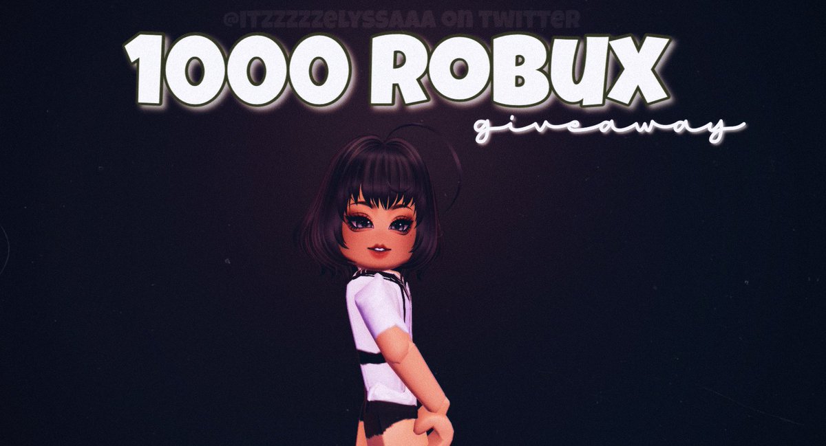 1,000 #ROBUX GIVEAWAY 💸

• follow me + <a href="/iArxic/">arxy</a> w/notifs (🔔) and retweet w/tag(🏷️)’a !! 

extras/hc below ⬇️