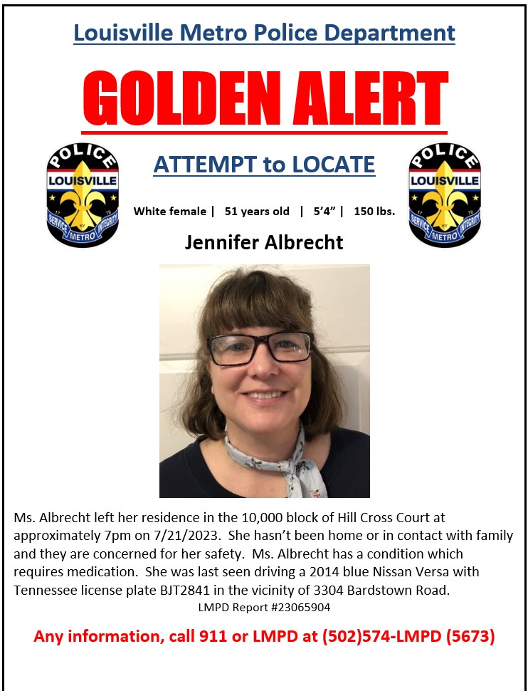 Official Flyer: #LMPD #MissingPersons