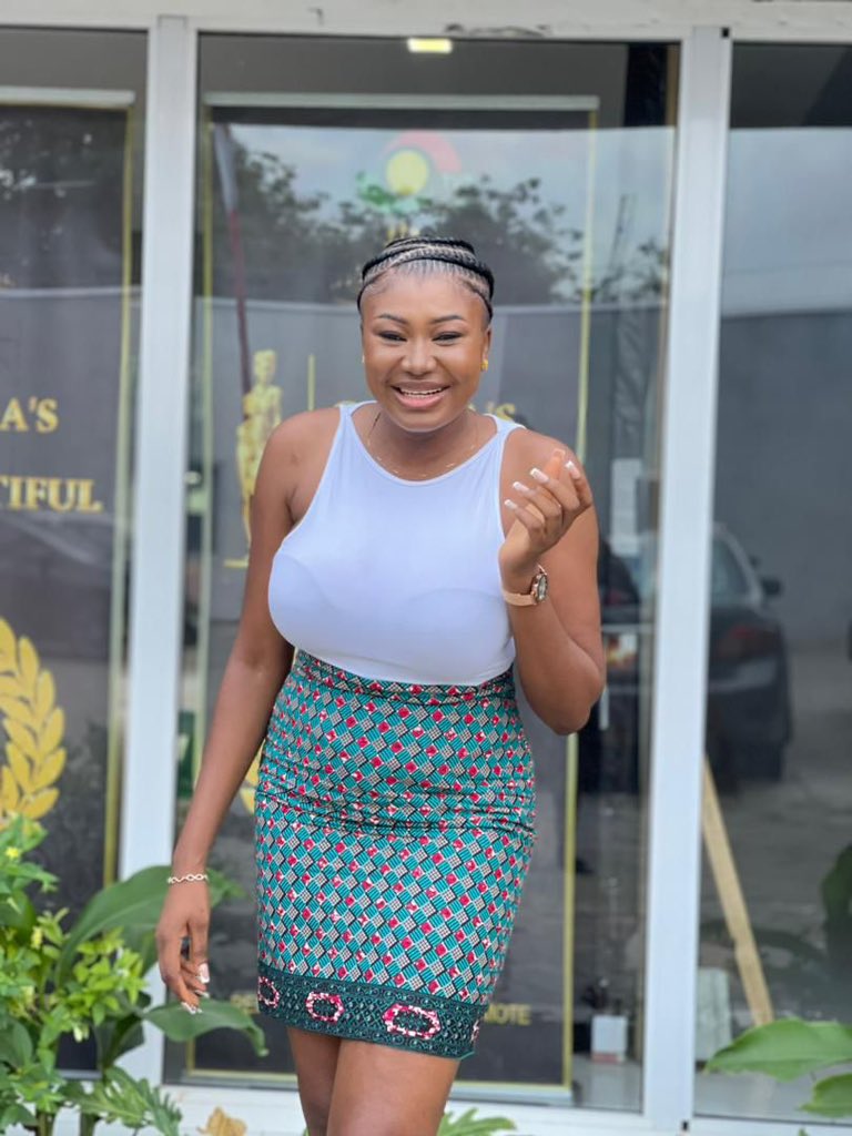 ElormBeenie's tweet photo. Dzifa (@_Dzifak) – Volta Region’s next face of @TV3_Ghana’s Most Beautiful you should vote for!  

Know More About Her Here: https://t.co/fGIXfvDq9B 
#Dzifa #GhanasMostBeautiful #GMB2023 https://t.co/fh48iUP2h5