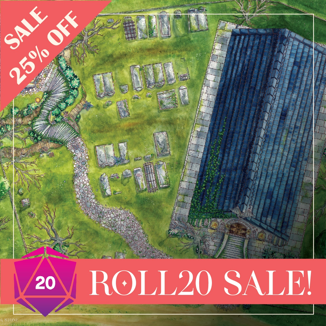 ByIllustrated's tweet photo. 🌙✨ 25% OFF SALE || ROLL20 ✨🌙⁠
⁠
🎄 Head over to Roll20 and you can get 25% off everything like the spooky graveyard map.

🎄Click the top link in my bio to check out the sale!⁠
⁠
#dungeonsanddragons #dnd #dungeonmaster #roll20 #crypt #spooky #graveyard 
⁠ https://t.co/3p8rXweYM7