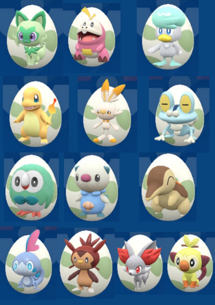 VictyLusi494's tweet photo. ✨Sorteo Huevos/Paradox Shiny✨

Requisitos: RT + ❤️

1 Ganador🎉

Premio: elegir 4 Pokémon de las imágenes. Se puede mezclar. 🎁

Termina Jueves 27🗓️

Suerte💕 https://t.co/DK1twtj60U