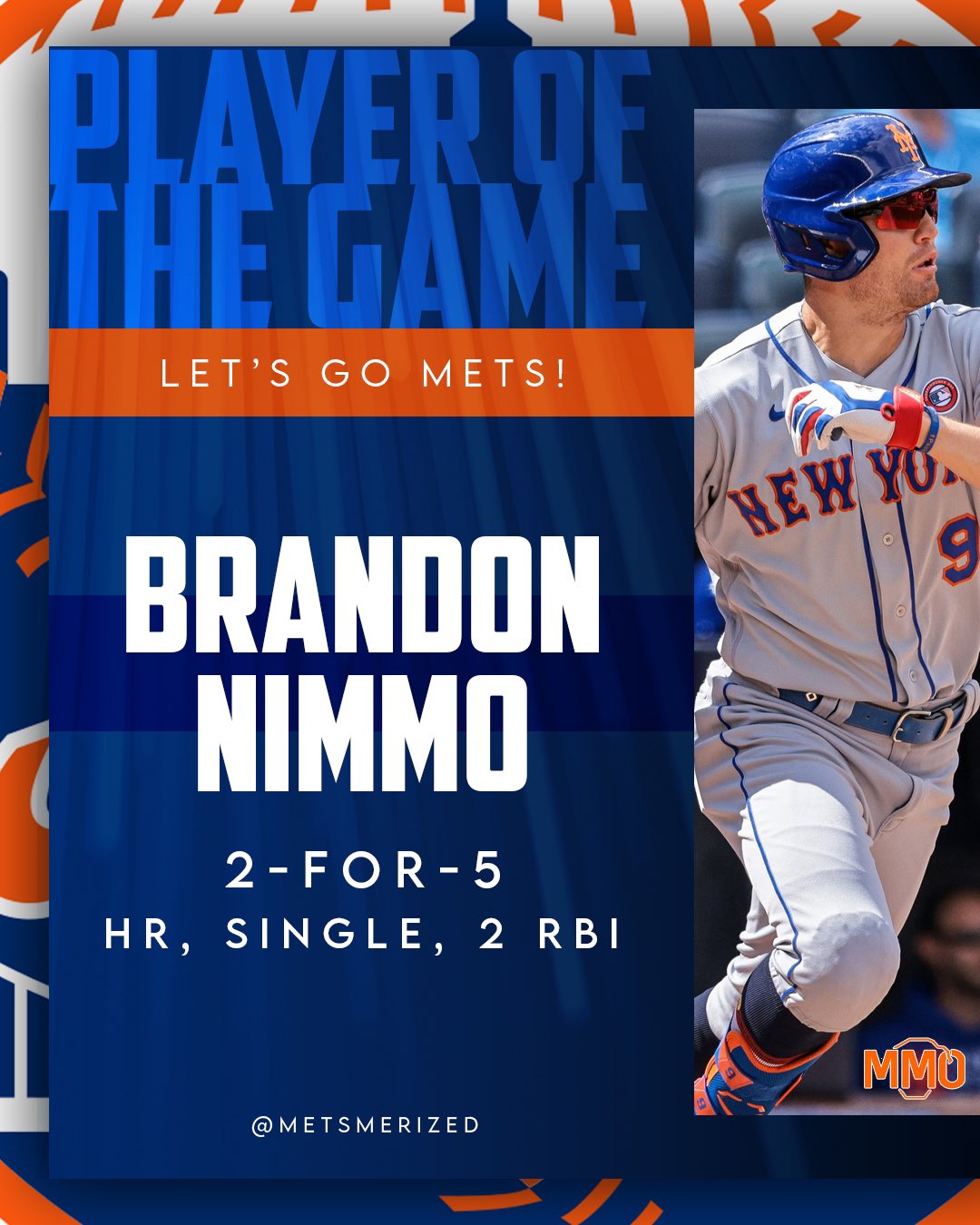 Metsmerized Online on X: Brandon Nimmo got the scoring started