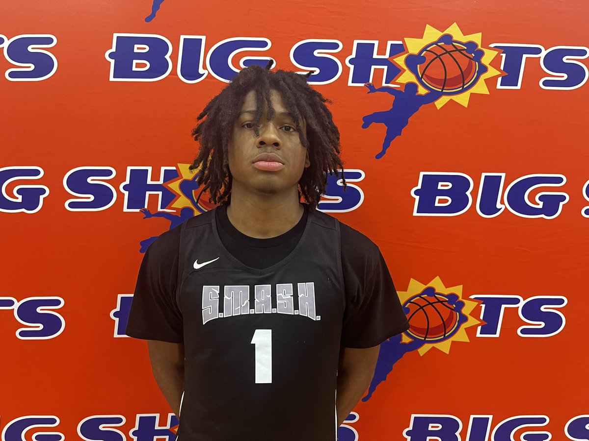 BigShotsGlobal's tweet photo. #BIGSHOTS #SCShowdown 

17U Boys 

Smash 60
#1 Branson Blair 15
#2 Kamari Brown 15

Harrisburg Hornets 49 https://t.co/rBlEO1NWQ0