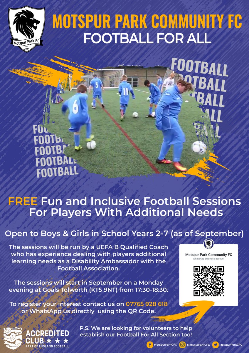 Motspur Park C.F.C. (@motspurparkcfc) on Twitter photo FREE Football FOR ALL! Please help us advertise to improve the number of local services for young people with SEND. <a href="/cricketgreensch/">Cricket Green School</a> <a href="/CranmerSchool/">Cranmer Primary School</a> <a href="/HatfeildPrimary/">Hatfeild Primary School</a> <a href="/HPAMerton/">HarrisPrimaryMerton</a> @StanfordPrimary <a href="/ChaseWimbledon/">Wimbledon Chase Sch</a> @PerseidSchool <a href="/Merton_Council/">Merton Council</a> FREE Football FOR ALL! Please help us advertise to improve the number of local services for young people with SEND. <a href="/cricketgreensch/">Cricket Green School</a> <a href="/CranmerSchool/">Cranmer Primary School</a> <a href="/HatfeildPrimary/">Hatfeild Primary School</a> <a href="/HPAMerton/">HarrisPrimaryMerton</a> @StanfordPrimary <a href="/ChaseWimbledon/">Wimbledon Chase Sch</a> @PerseidSchool <a href="/Merton_Council/">Merton Council</a>