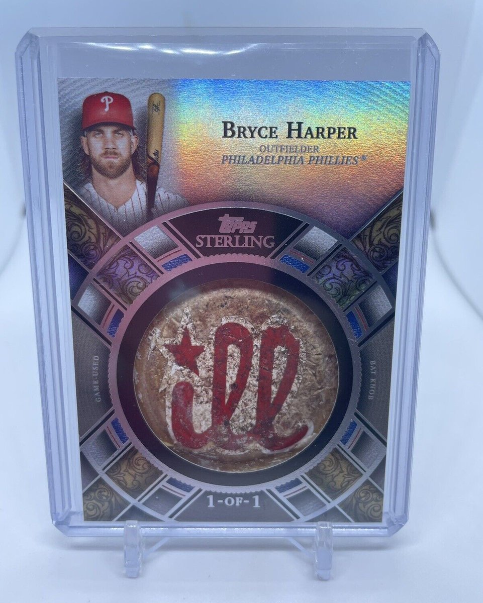 RT @CardsBoulevard: How cool is this Bryce Harper game-used bat knob??? https://t.co/PZFewYKuix