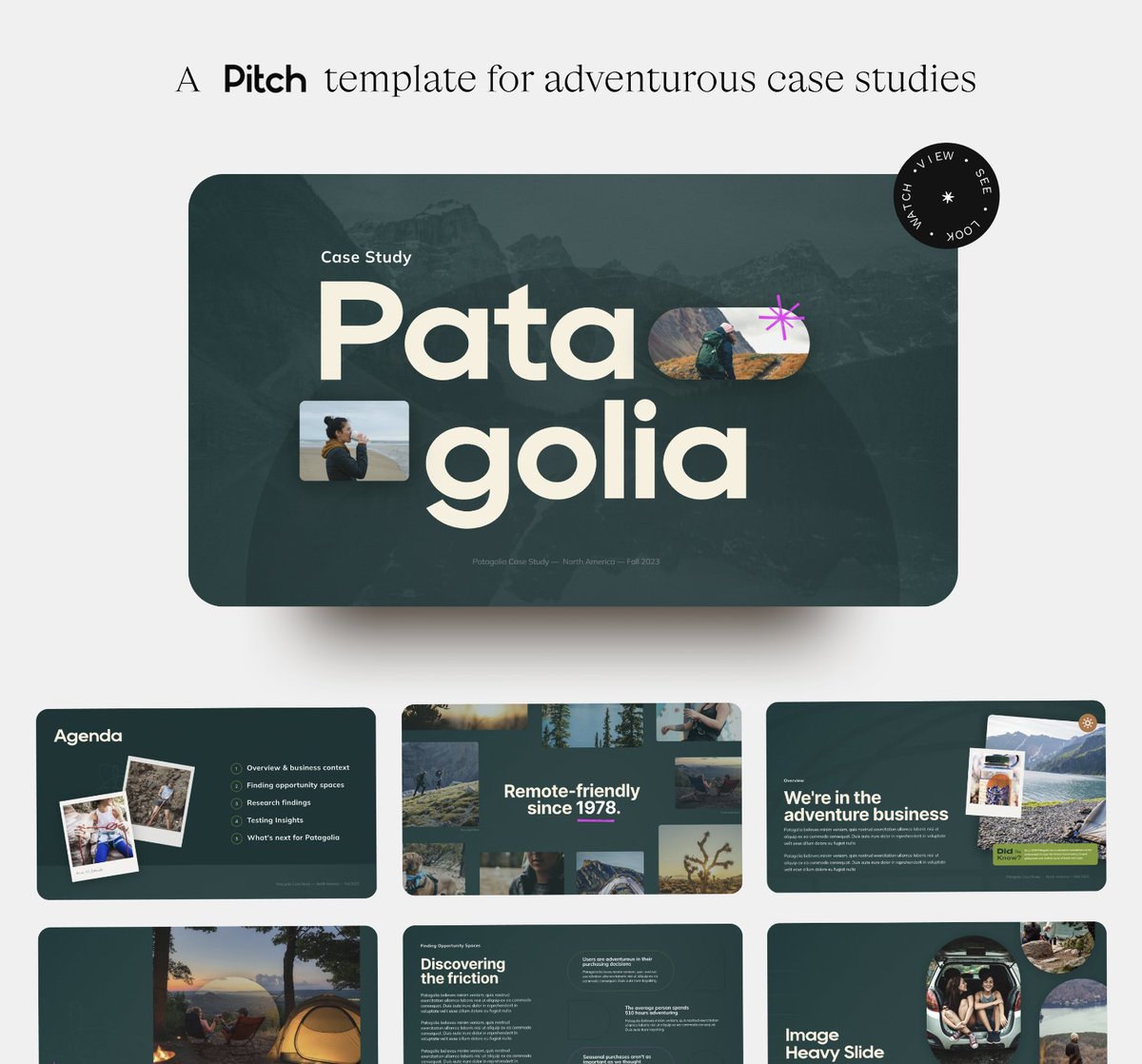 monoliths's tweet photo. Have you tried@Pitch? 

Solid solution for putting together design case studies quickly. Don't let bloated features get in the way of you telling a great story, try it for yourself.  

https://t.co/bMFyJ3Rb2K… #design #dribbble #figma #casestudy https://t.co/R6LfmZBKgc