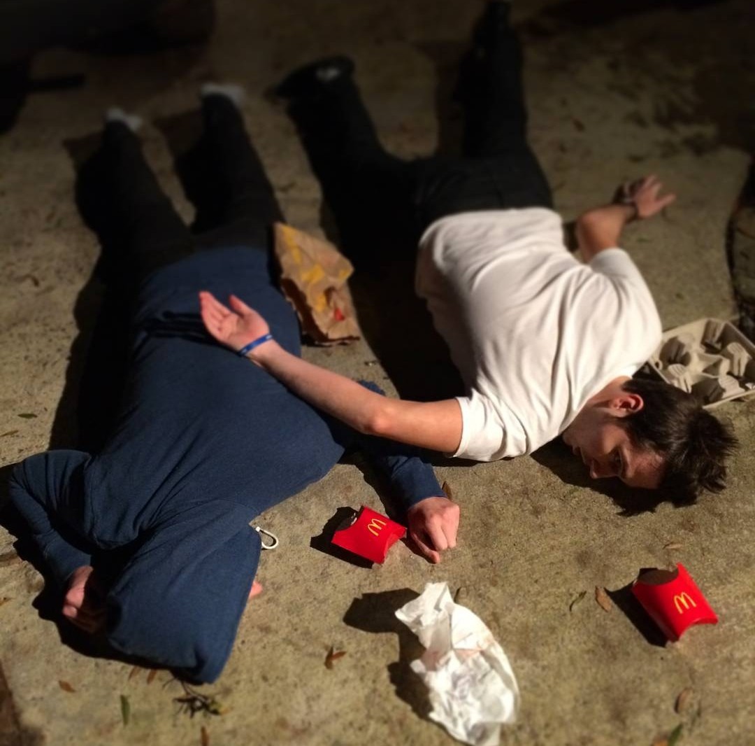 Jesse and Mike on Twitter: "that time we partied too hard and washed up