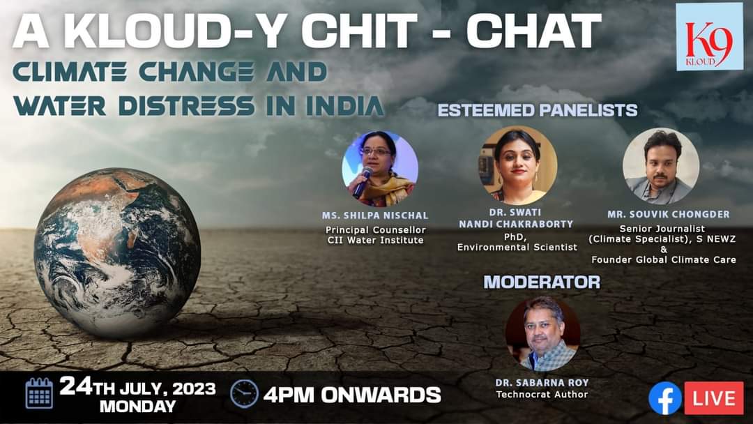 Climate change impacts are seen throughout every aspect of the world we live in.

Panel Discussion on this alarming & burning issue...

#savetheplanet #BiodiversityProtection  #environment #climatechange #swatinandichakraborty