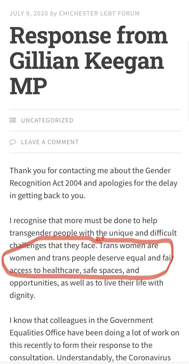 GilesUdy's tweet photo. @GillianKeegan @Conservatives Keegan says 16 year old can transition and trans women are women.
A Tory Education Secretary.
Let that sink in.
World-class??
๐คฆโโ๏ธ https://t.co/d15nd6jr9r