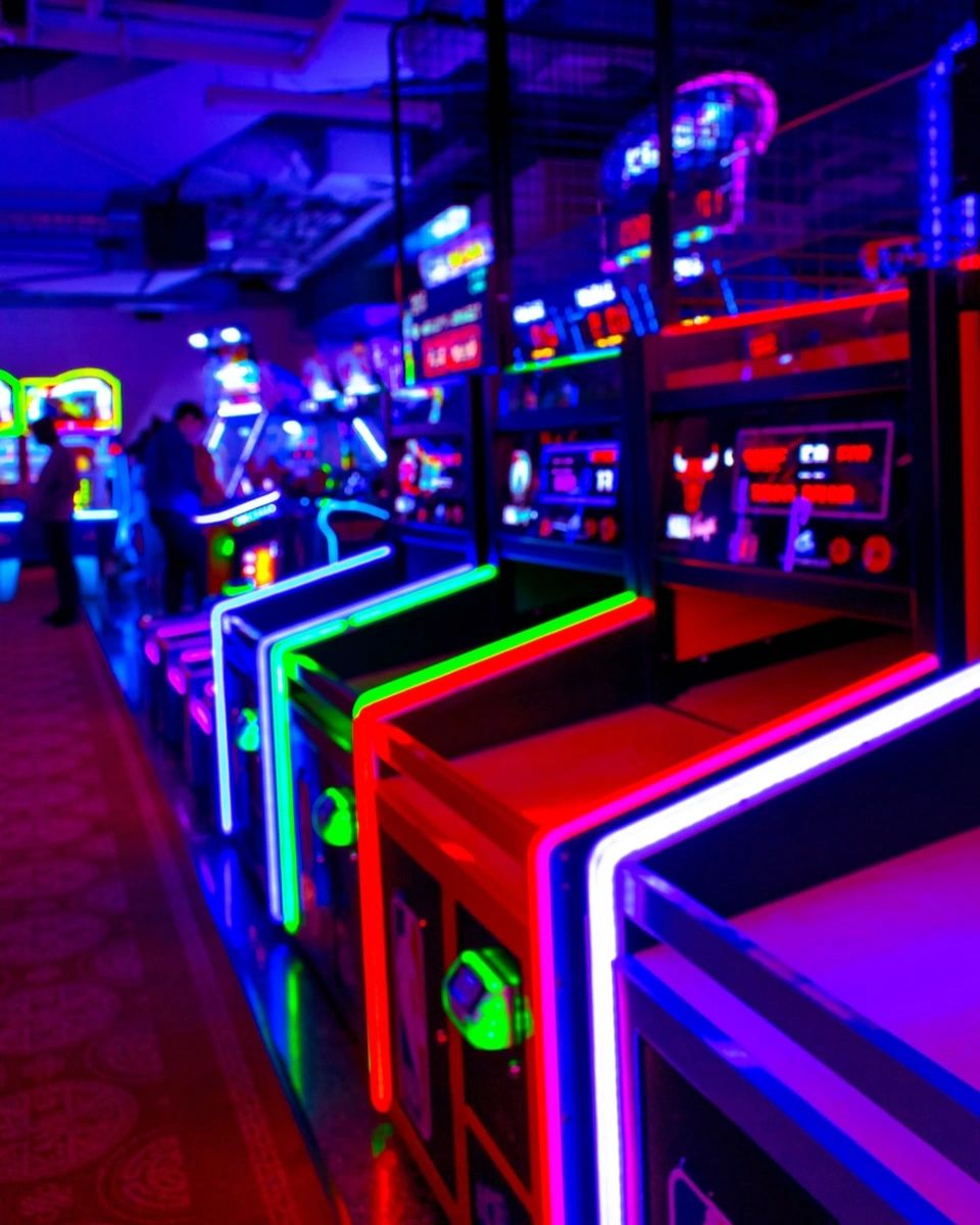 Did you know that the first arcade game ever was called "Computer Space" and it was released in 1971? 🕹️✨ #ArcadeFacts