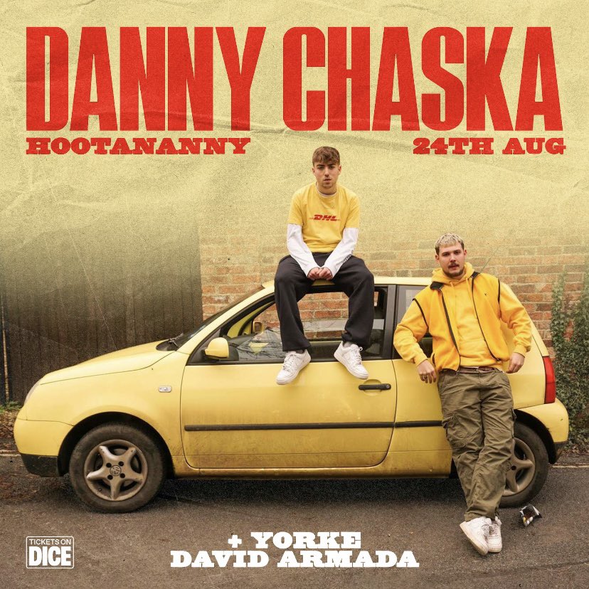 danny_chaska's tweet photo. HEADLINE SHOW on August 24th  at Brixton Hootananny !! Gonna be playing with an incredible band and support from David Armada and Yorke. 

Ticket link in my bio !! https://t.co/MSQKhms3hz