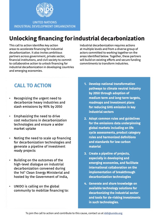 UNIDO (@unido) on Twitter photo UNIDO's Ciyong Zou at <a href="/CEMSecretariat/">Clean Energy Ministerial (CEM)</a>: "I invite you all to work with us through the call to action we are publishing today to build momentum, unlock financing & leverage private capital for industrial decarbonization in the lead-up to the Climate Ambition Summit & the #COP28UAE" UNIDO's Ciyong Zou at <a href="/CEMSecretariat/">Clean Energy Ministerial (CEM)</a>: "I invite you all to work with us through the call to action we are publishing today to build momentum, unlock financing & leverage private capital for industrial decarbonization in the lead-up to the Climate Ambition Summit & the #COP28UAE"