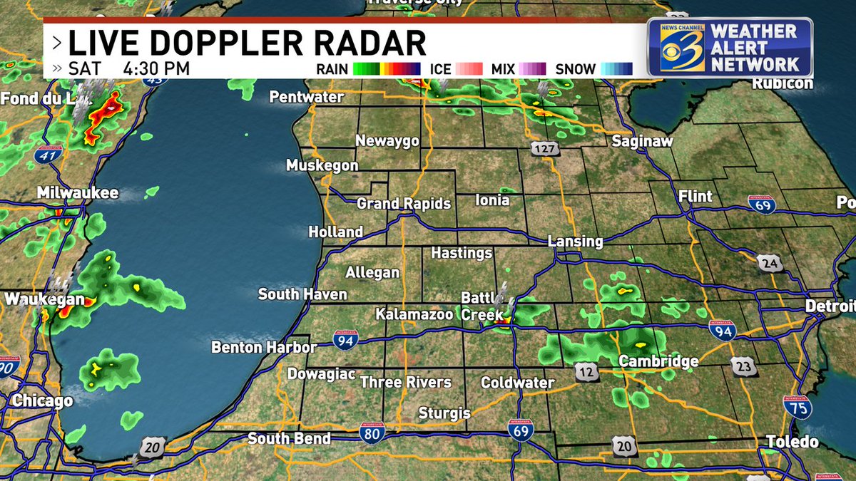 RT @JeffPorterWX: The latest radar imagery for #WestMichigan #wwmt #miwx https://t.co/Td9N2dKryp https://t.co/4drpcXfECu