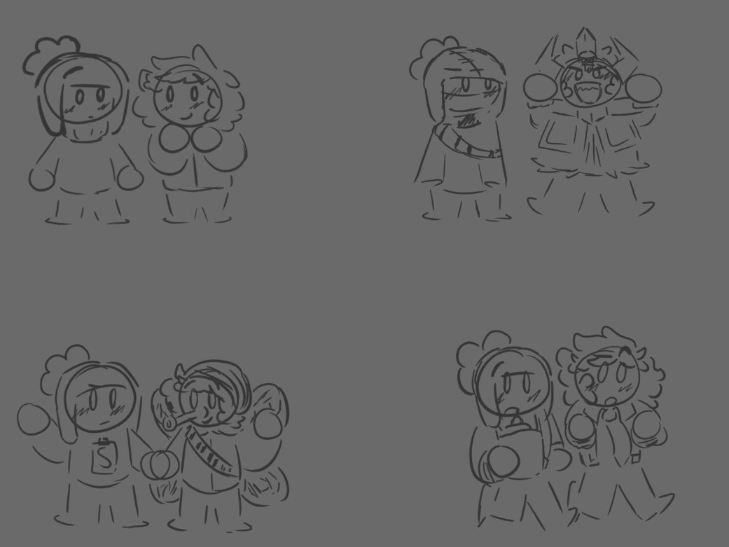 bivekitswife's tweet image. I keep forgetting about this little sketch thingy I did of all these little versions of Cryde, if I ever get around to coloring em I will :3
•
{#sptwt #cryde #spcryde}