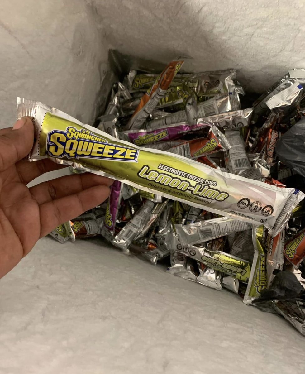 If you go into a job and they got these in the freezer, just know they finna work the fuck outta you😂😂😂