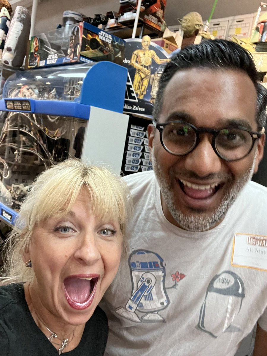 Consetta Parker (@parkerpublicist) on Twitter photo Look who I ran into at <a href="/RanchoObiWan/">Rancho Obi-Wan</a> ?! (Star Wars brings people together ๐- yay! <a href="/AliMattu/">Ali Mattu, Ph.D.</a> ) Look who I ran into at <a href="/RanchoObiWan/">Rancho Obi-Wan</a> ?! (Star Wars brings people together ๐- yay! <a href="/AliMattu/">Ali Mattu, Ph.D.</a> )