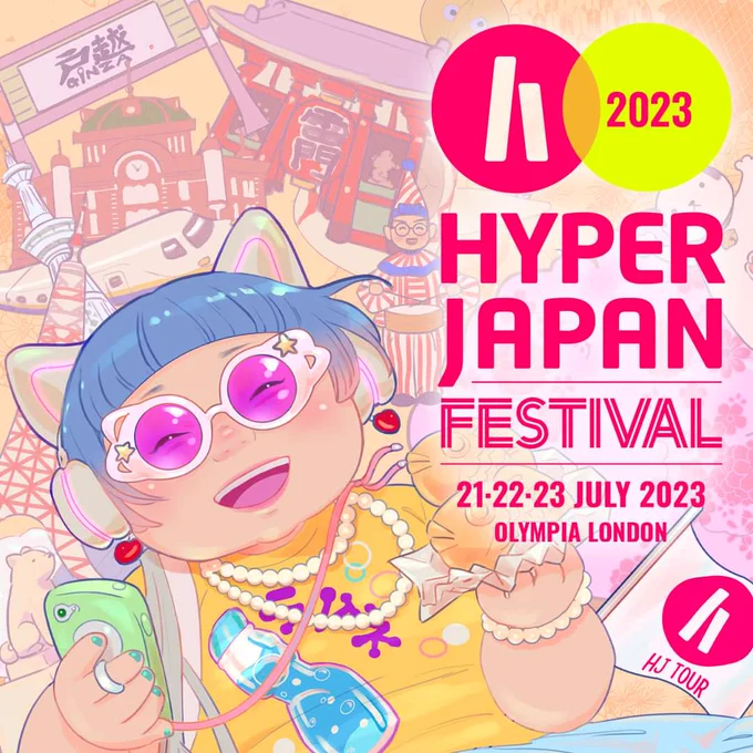 Nacchan is waiting for you at Hyper Japan festival! 