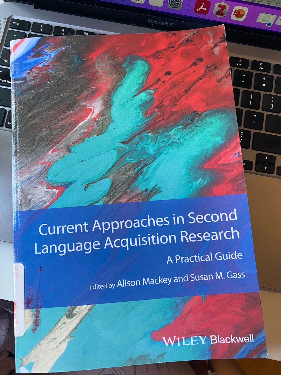 Just got my hands on 'Current Approaches in Second Language Acquisition Research: A Practical Guide” - Looking forward to exploring the latest insights! 📚🌐 #LanguageAcquisition #ResearchBook #NewPublication