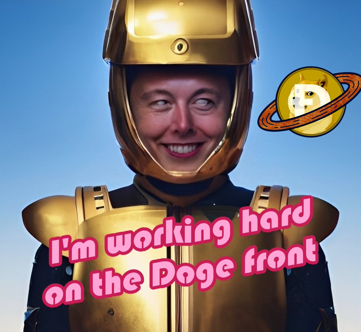 <a href="/itsALLrisky/">💸💸💸</a> I'm wondering if he really said Doge now, maybe he said DOJ ? Dawj ? doughzze ? 🤣🥹 What could he be doing that takes so much time ? 
Elon give us a hint 🐢🐶💛
#Doge <a href="/elonmusk/">Elon Musk</a>