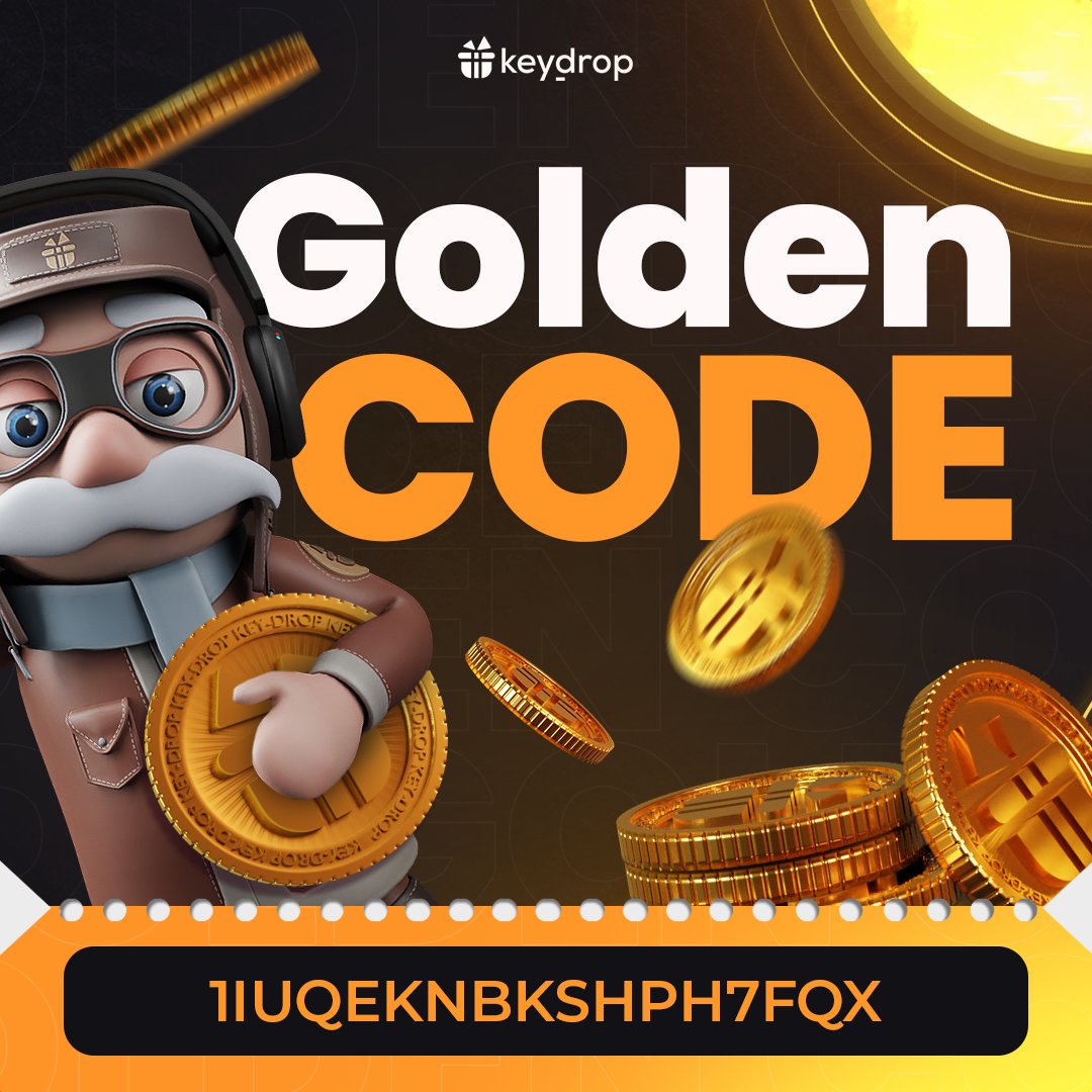 keydropcom's tweet photo. 🔥 Golden Code 🔥

Collect Golden Codes EVERY DAY and open Golden Area Cases FOR FREE!

⭐️⭐️⭐️
Use code: TWITTER 💙 
Receive EXTRA $0.50 bonus + 10% deposit bonus 💸

👉https://t.co/v0Gp4iWJnd👈 https://t.co/qDsFogcyMg