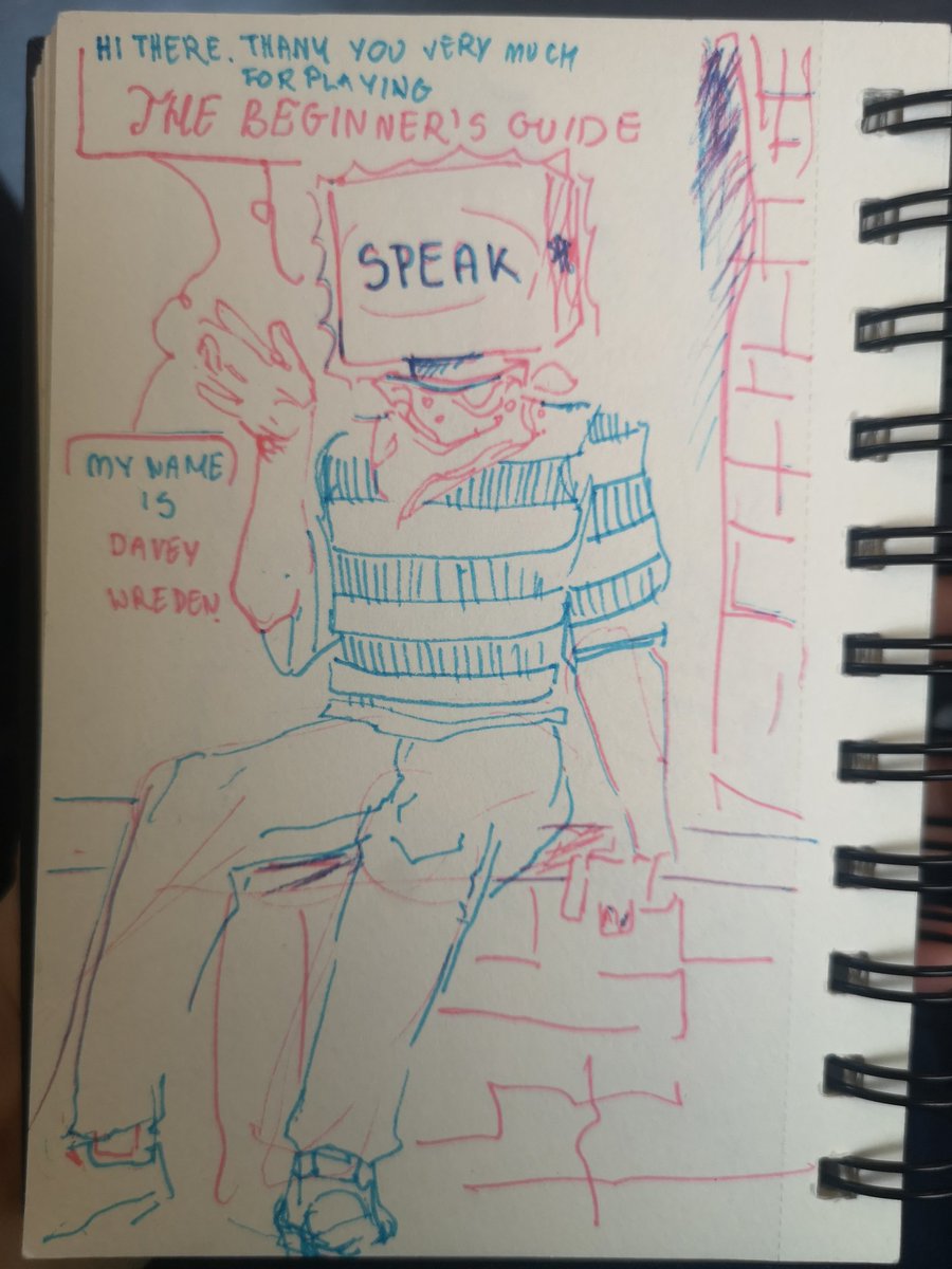 shinakazami1's tweet image. Some of my #TheBeginnersGuide #TBG fanart of Davey and Coda :]