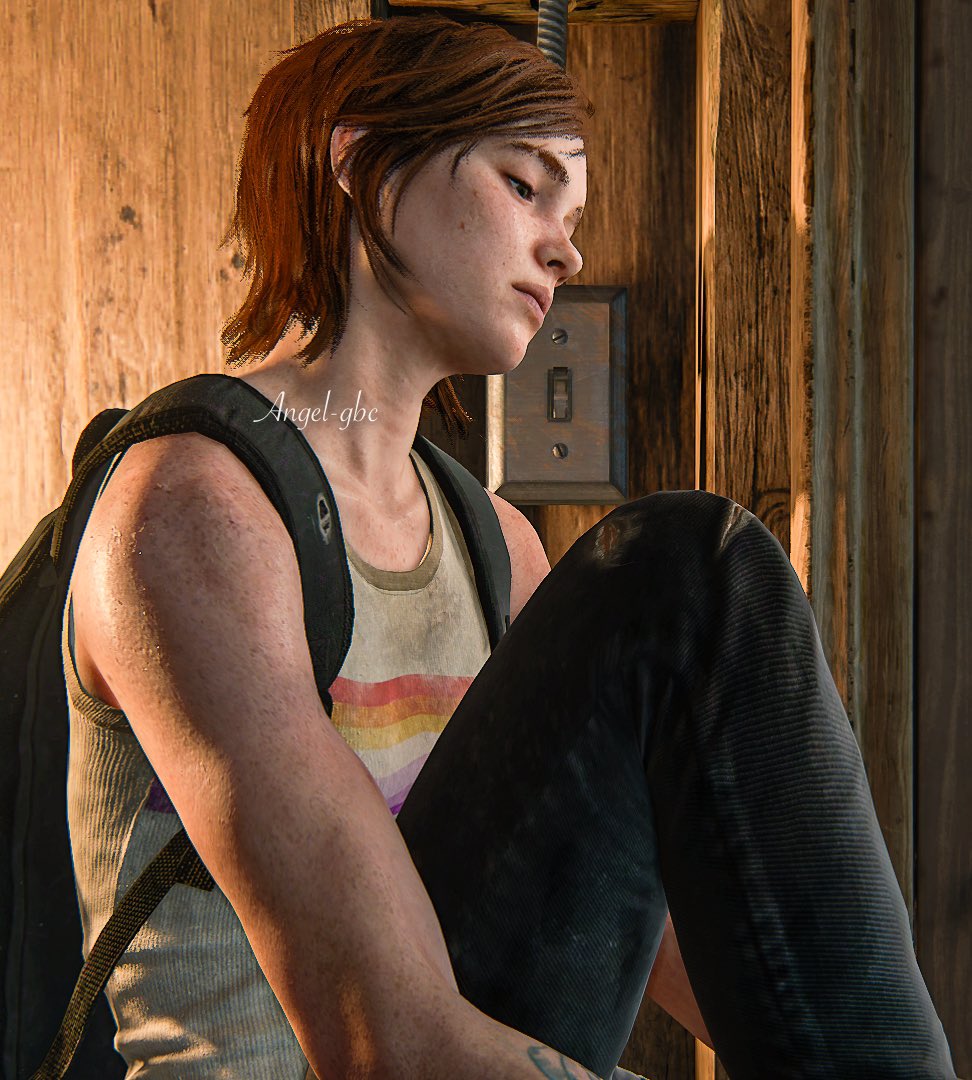 Angel 🕷️ on X: Abby with Ellie's Tattoo - The Last of Us Part II   / X