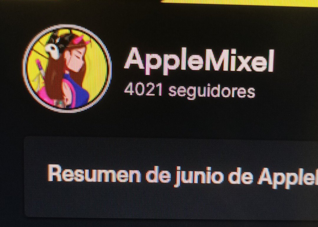 Applemixel_'s tweet image. ¡¡¡LLEGAMOS A LOS 4K MANZANOS!!!

Sinceramente estoy sin palabras de lo grandes e increíbles que sois. Gracias y mil gracias por todo, sois... Buah🥲

¿Qué significa esto? Qué el próximo Sábado 29 estaré haciendo extensible para celebrarlo (tengo miedo).

OS QUIERO MANZANOS🍏💛