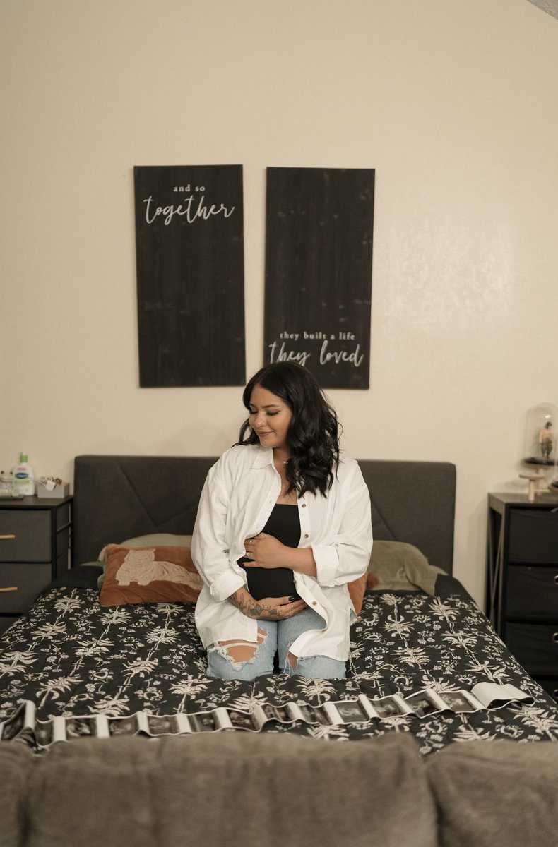 jensterfigss's tweet photo. Another day closer to meeting our little love 🖤@LDelToro80 https://t.co/neyfLcgiqd