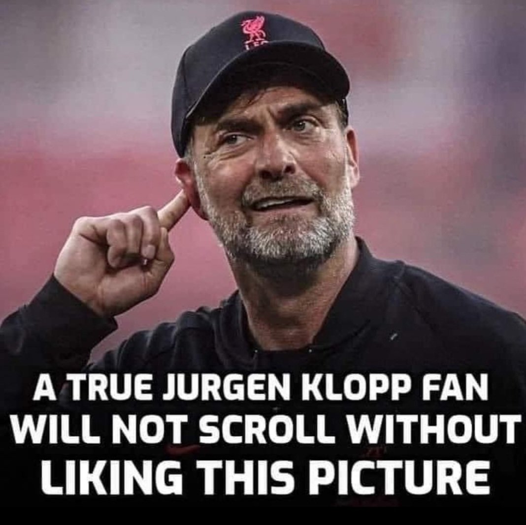 In Klopp We Trust! 
#YNWA 🔴 #ThisMeansMore