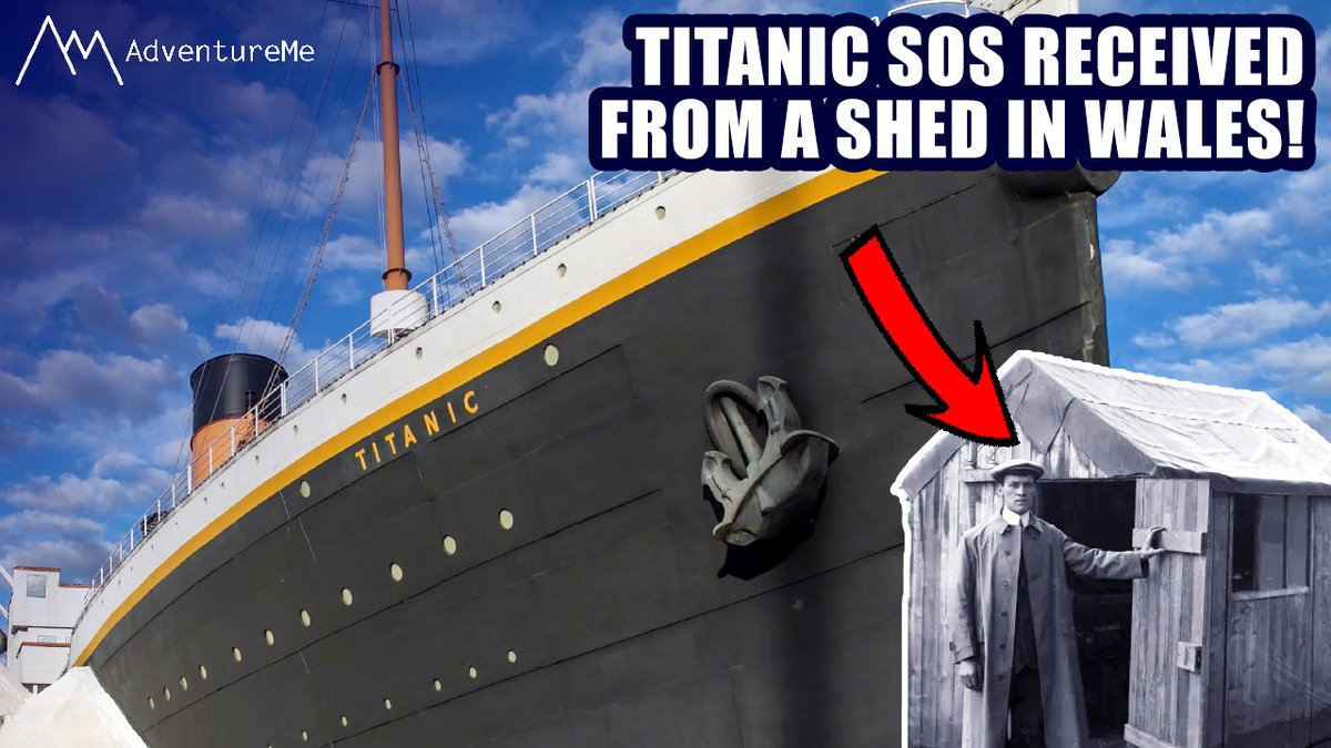 adventuremeyt's tweet photo. The fascinating story of a man in Wales, that responded to the first SOS calls from the Titanic in his Garden Shed!  https://t.co/eT7wMdy2i0 
#titanic #arthurmoore #rmstitanic #southwales #titanicsos #titanicsinking https://t.co/yn8fqaqyvJ