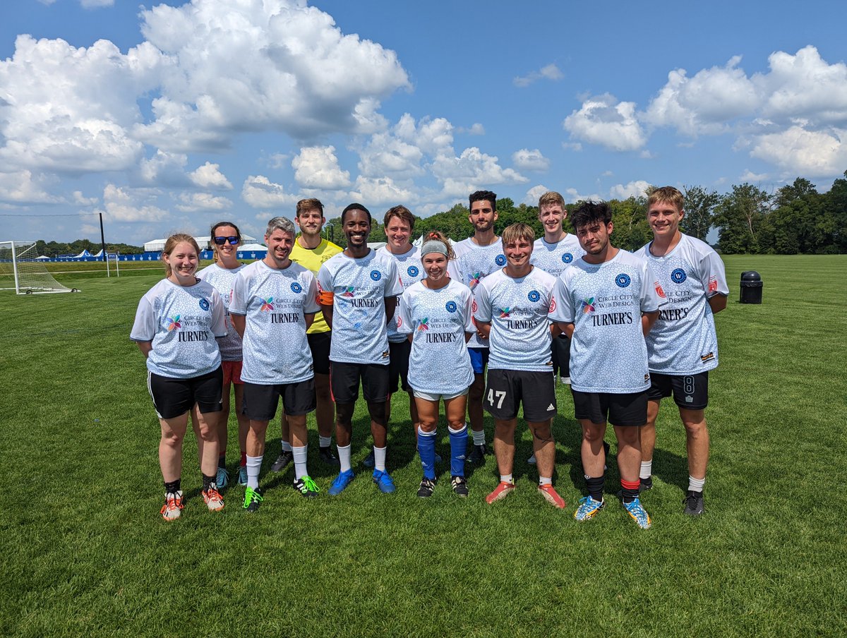 Sporting white river suffered it's first lost of the summer. Luckily it was in the finals of our tournament today! 2nd place is not the worst. Thanks to everyone for a solid weekend of fun!