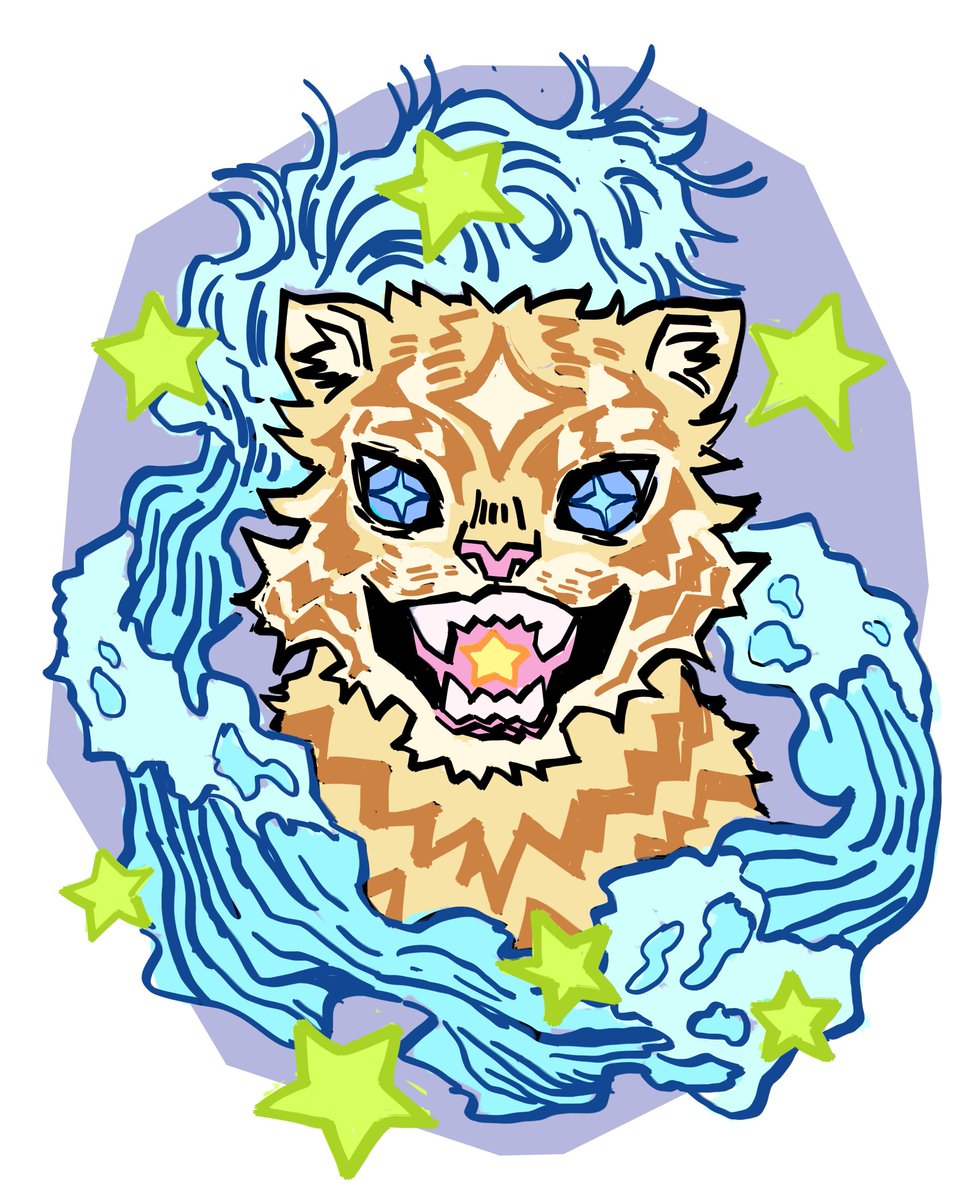 BubbleNebulaArt's tweet photo. New icon 🐯⭐ https://t.co/4fv43Jnicj