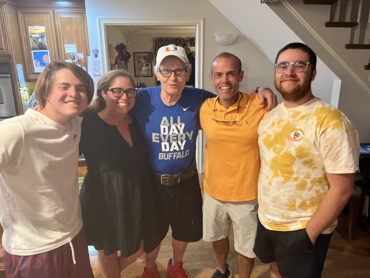 CoachMirabal's tweet photo. Awesome introducing my family to the most IMPACTFUL & INFLUENTIAL OL Coach in the history of the game of football Coach Jim MOUSE McNally! Master TEACHER & Master SHARER! ‘U’ are 1 of a kind Coach McNally! https://t.co/Jn3ryatILJ