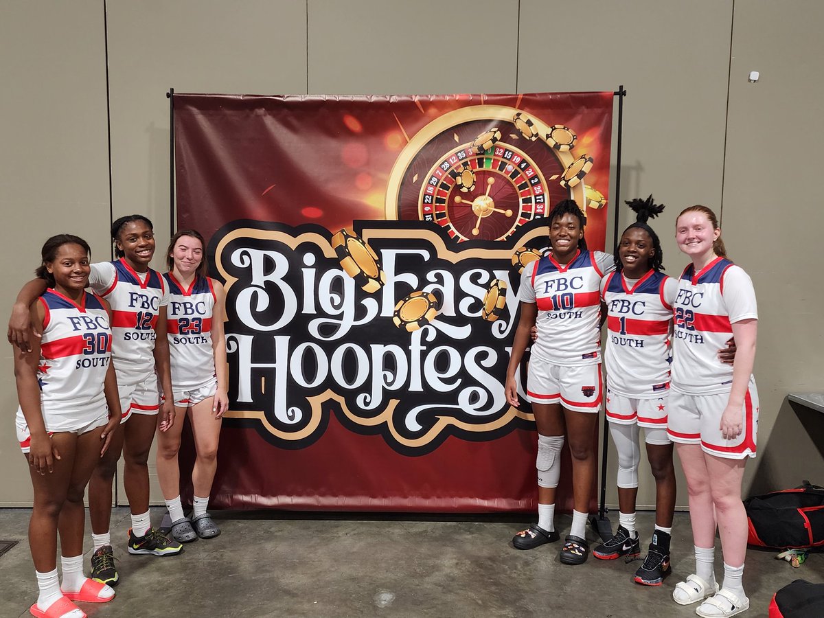 Angela_Will2024's tweet image. We started strong and finished strong. 3-0 ⚜️ Big Easy Hoopfest 2023. 🏀 Basketball on the Bayou next 
 #fbcsouth #slvm #iamangelawilliams10