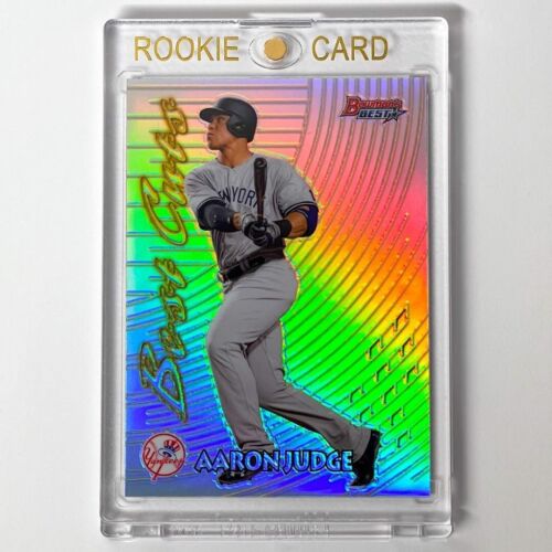 Topps 2017 Rookie Card AARON JUDGE RC Refractor Bowman's BEST New York Yankees #ad #baseballcards https://t.co/ZBF6zl86Jz https://t.co/F3sbjbLGgk