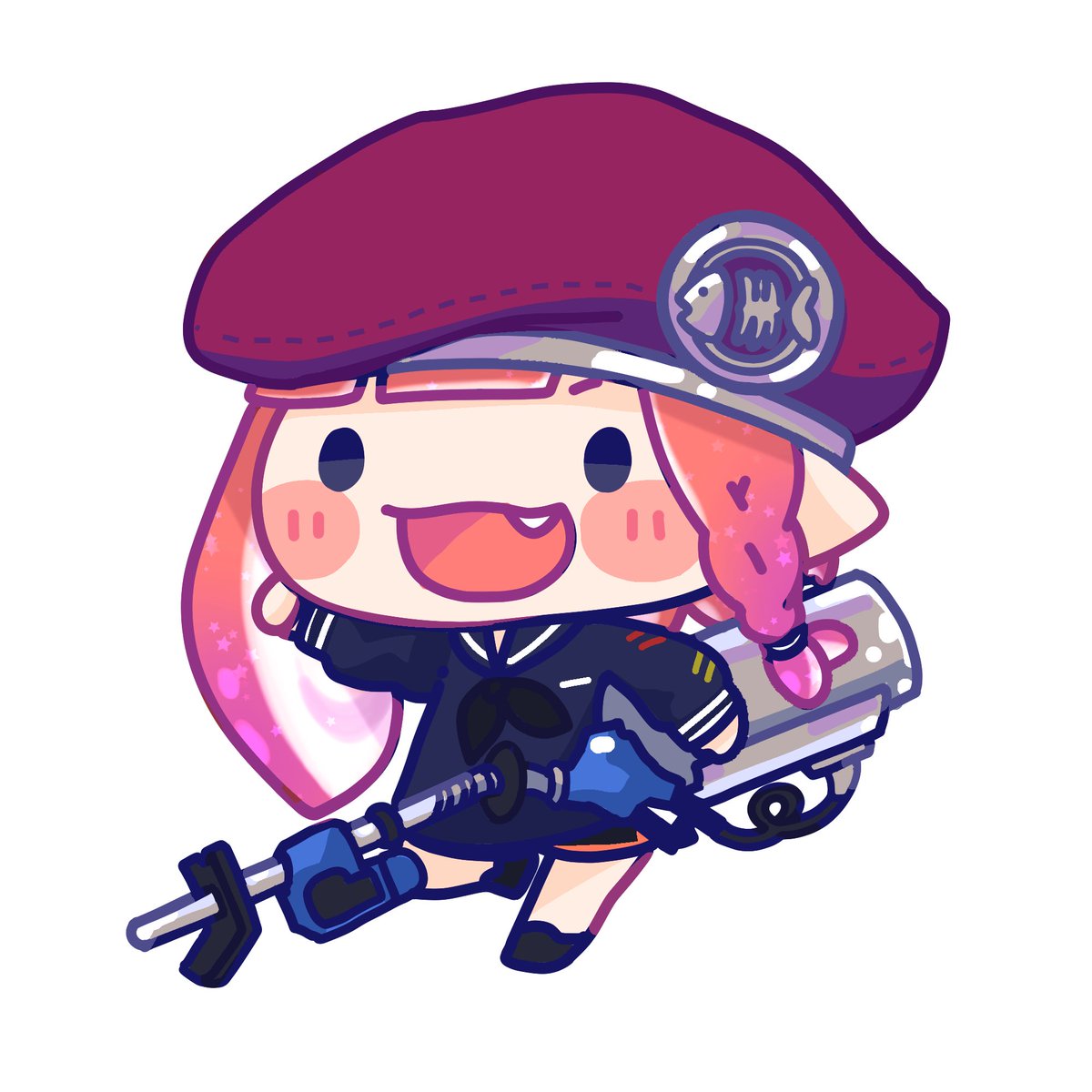 アクスタにした全力母のイカちゃんタコちゃん。(みんなに会う前の)私