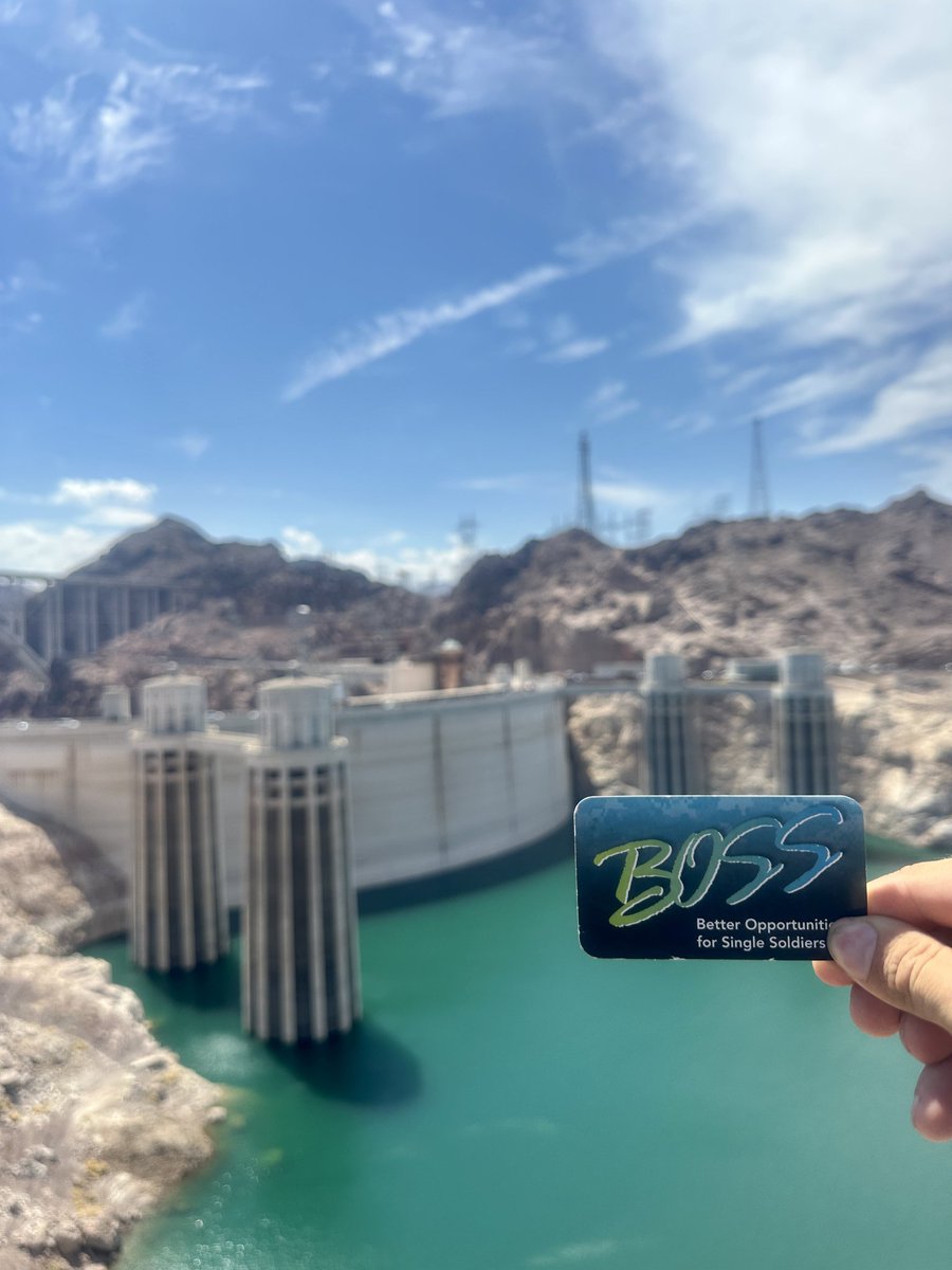 BOSSFortIrwin's tweet image. Today was another great day for Fort Irwin BOSS!!! Sight seeing the Hoover Dam and Emerald Cove offered our single soldiers a unique opportunity to see a historic landmark and enjoy a national park!
@NTC_Lead07 @NTC_UPDATE @USArmySMA