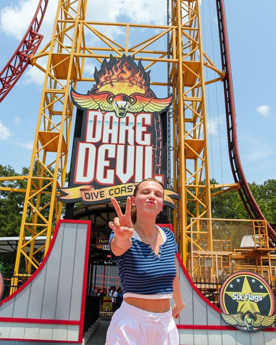 conquered the dare devil dive coaster