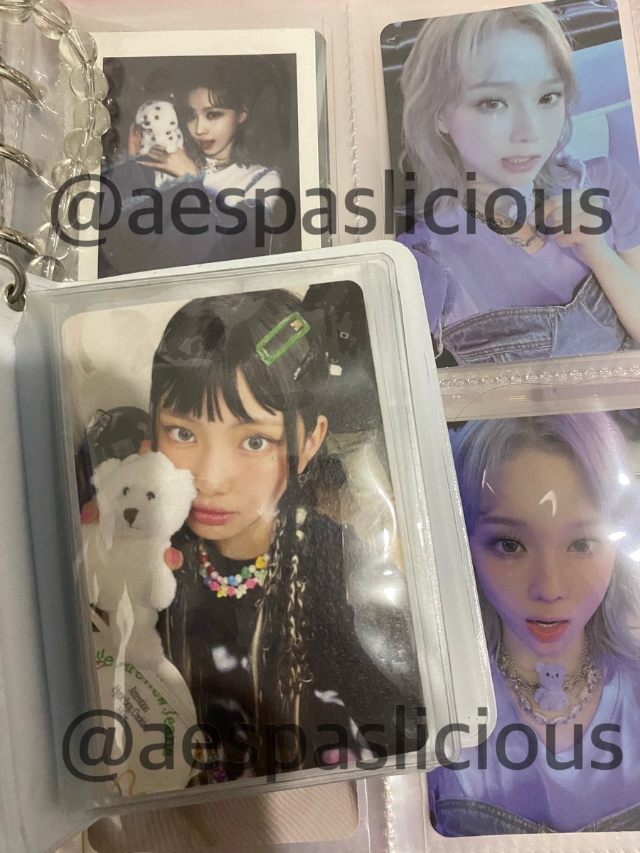 aespaslicious's tweet photo. CLEARANCE SALES  | #aesliciousells 

{ic • interest check } ph 

price: 2000-150 pesos only

•lightsticks with POB's
•aespa albums &amp; winter Pc's
•exo albums &amp; PC's
•ashisland Albums
•newjeans hyein PC's

#aespa #에스파  #EXO #엑소 albums https://t.co/wdV3Fn5Kva