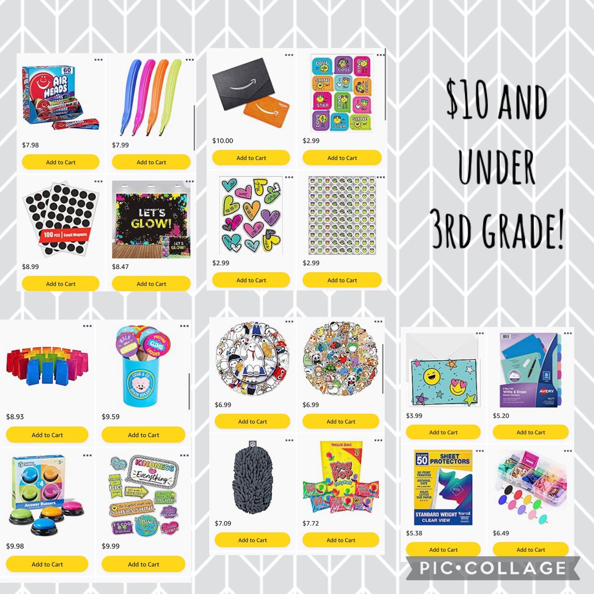 kortni_24's tweet photo. ✨ $10 list drop anyone? ✨
Show us your ten and under items and tell us when you go back. ⬇️
I go back on Monday. 😳 I know I’m definitely not ready!
🔗 https://t.co/7NwdC0Z02f
#clearthelist #BetterTogether #SprinkleParty #AdoptATeacher https://t.co/SZvCZR7MTP