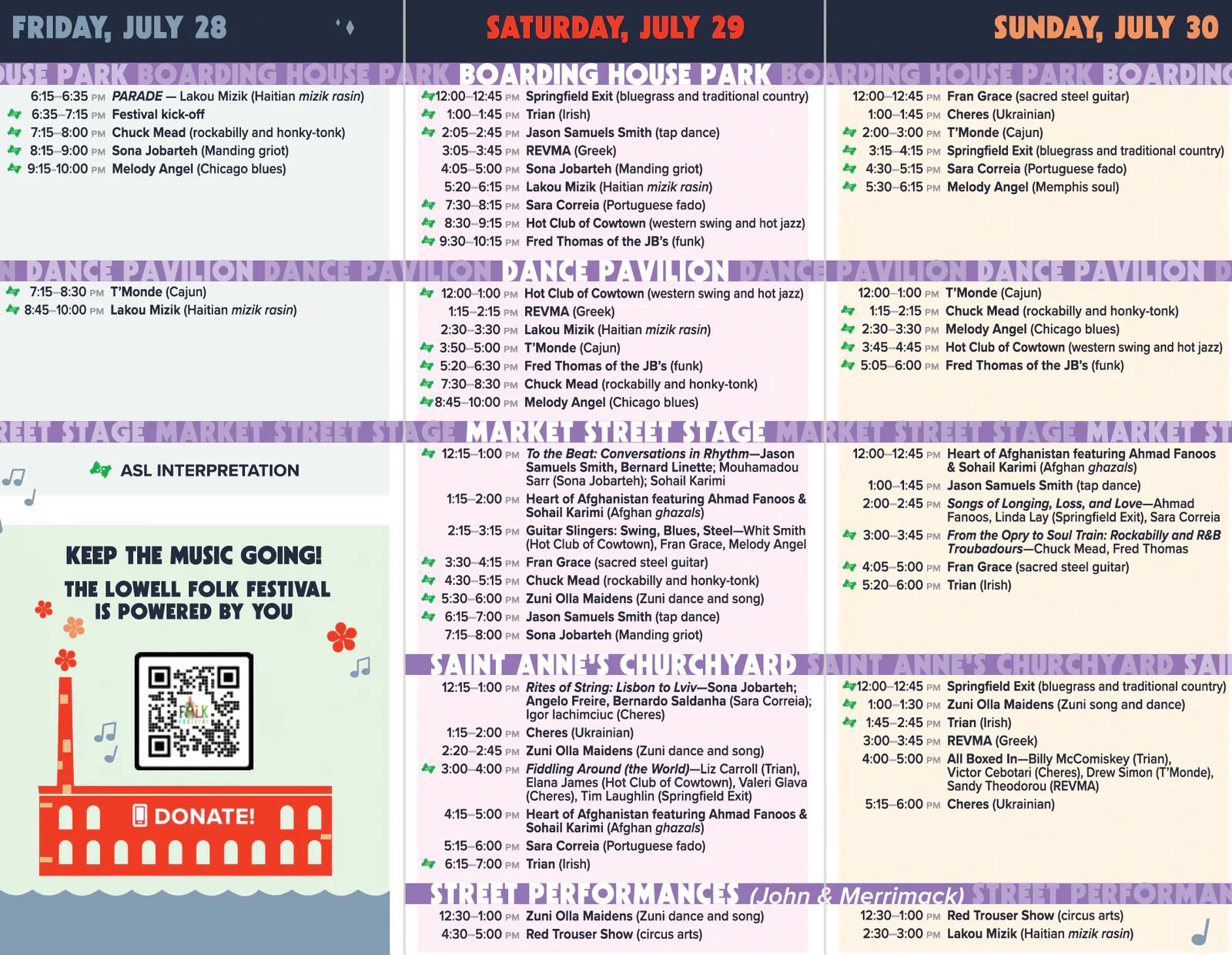 Lowell Folk Fest on Twitter "Here