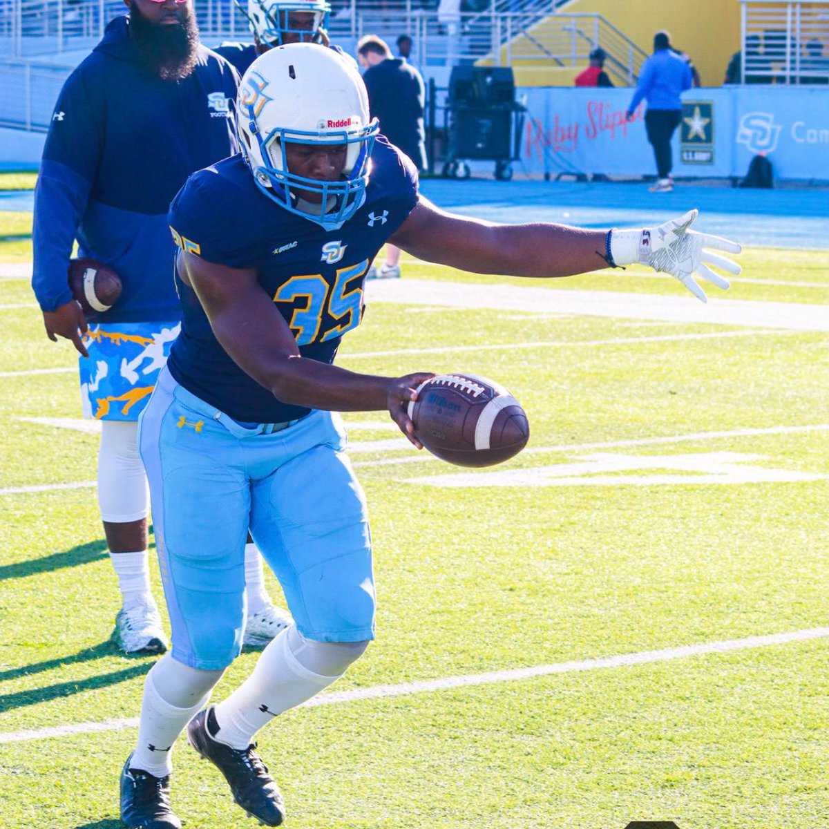 coachlisaj's tweet photo. Countdown to the start HBCU football 35 days
* Robens Beauplan (punter)
* Southern University
* Riverdale High School
* Hometown: Lehigh Acres, FL https://t.co/d1MxlYoaz1