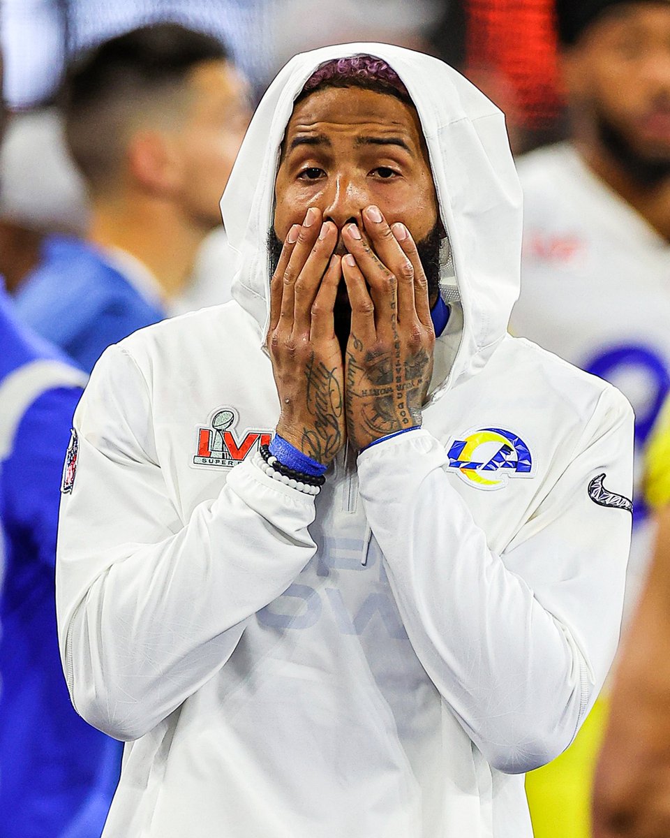 Odell Beckham Jr. reflected on the injury he suffered during the Rams' Super Bowl win.

