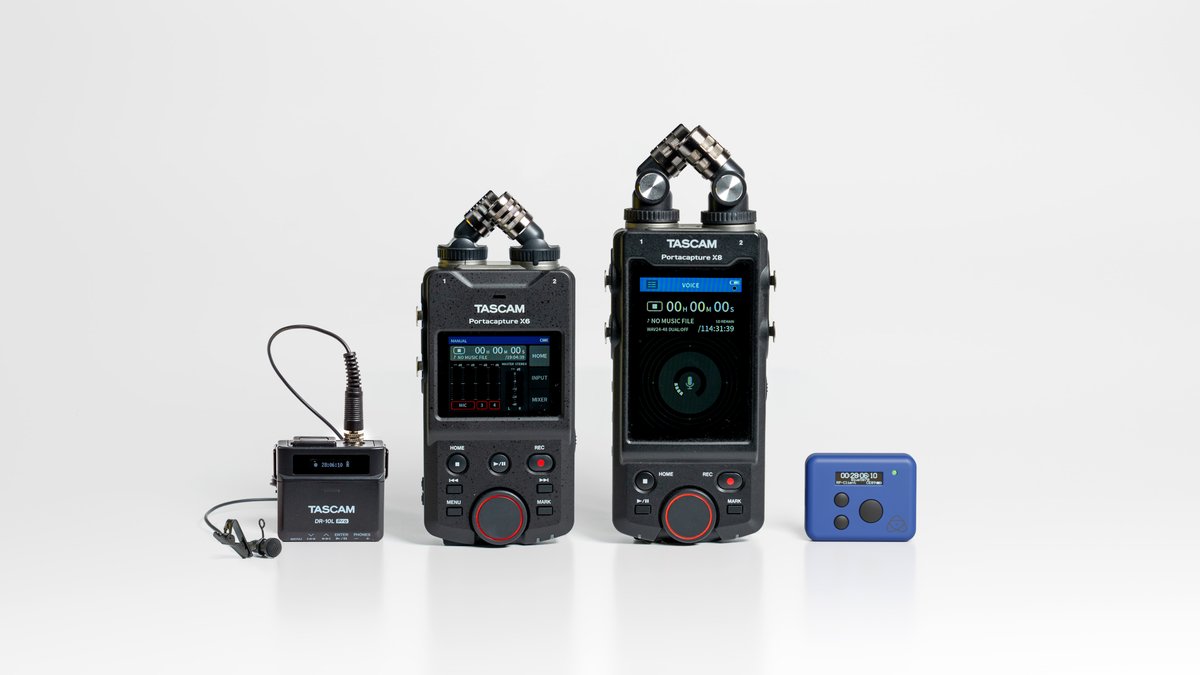 AtomosGlobal's tweet photo. We're super excited that the recently launched Tascam DR-10L Pro 32-bit float bodypack recorder fully supports Atomos AirGlu BT wireless timecode. Compatible with the UltraSync Blue, Atomos Connect for Ninja V / V+ and Shogun Connect.
#Tascam #DR10LPro #ShogunConnect #AirGluBT https://t.co/nPzPQNdXiZ
