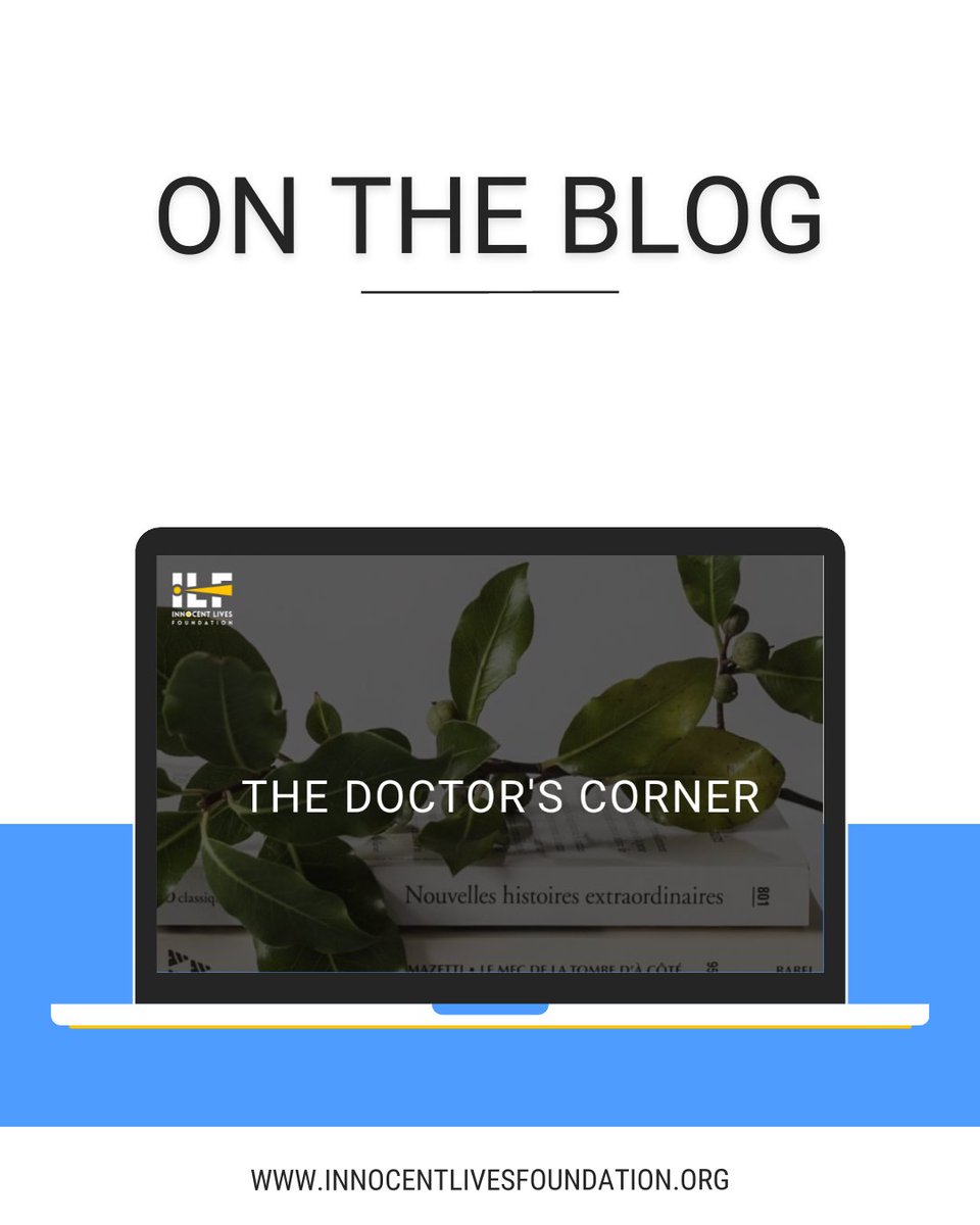 The ILF Blog has a new section called, The Doctor's Corner! You can expect expert blogs from Dr. Abbie Maroño to guide you on issues from mental health to solutions for childhood adversity. We are so excited to share her perspective and expertise with you! innocentlivesfoundation.org/the-doctors-co…
