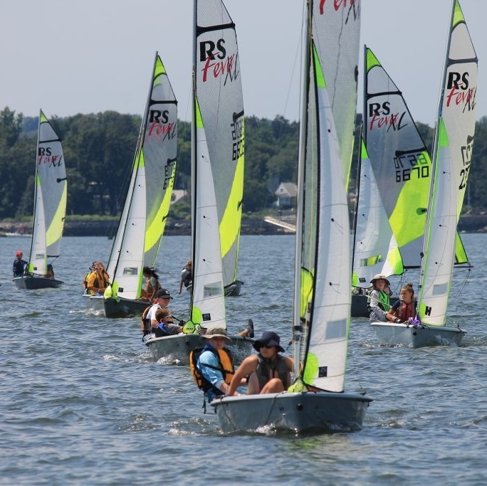 All RS Feva sailors from JSA of LIS junior programs are invited to compete in the 2023 JSA RS Feva and O'pen Skiff Championships at Manhasset Bay YC on Thursday July 27 and Friday July 28. Register through the JSA calendar bit.ly/JSA23FevaChamps