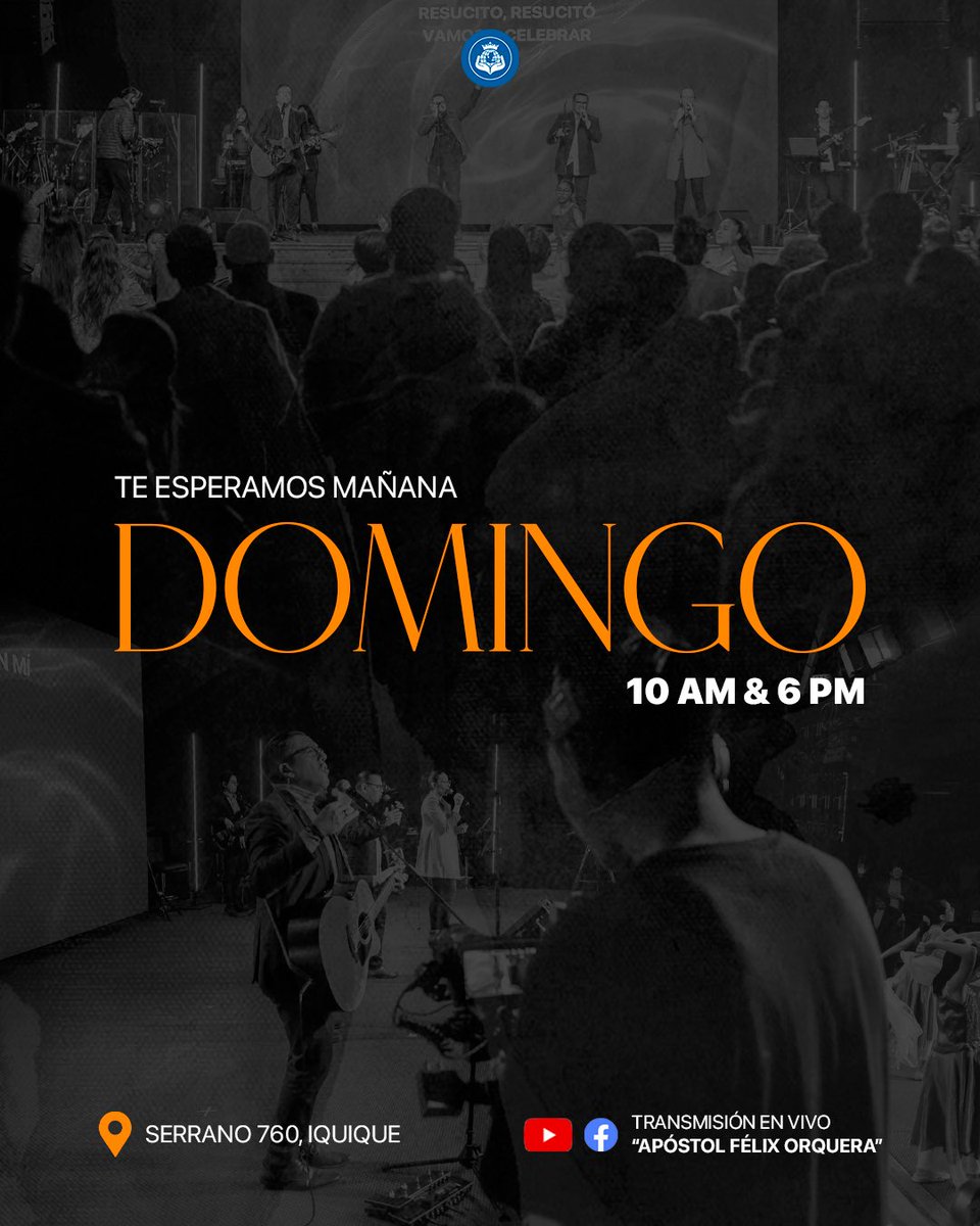 ApostolFelixO's tweet photo. ♥️Qué bendición encontrarnos mañana! Te esperamos para adorar juntos a nuestro Señor 🙌🏼🔥 https://t.co/S9gNb97Rwk