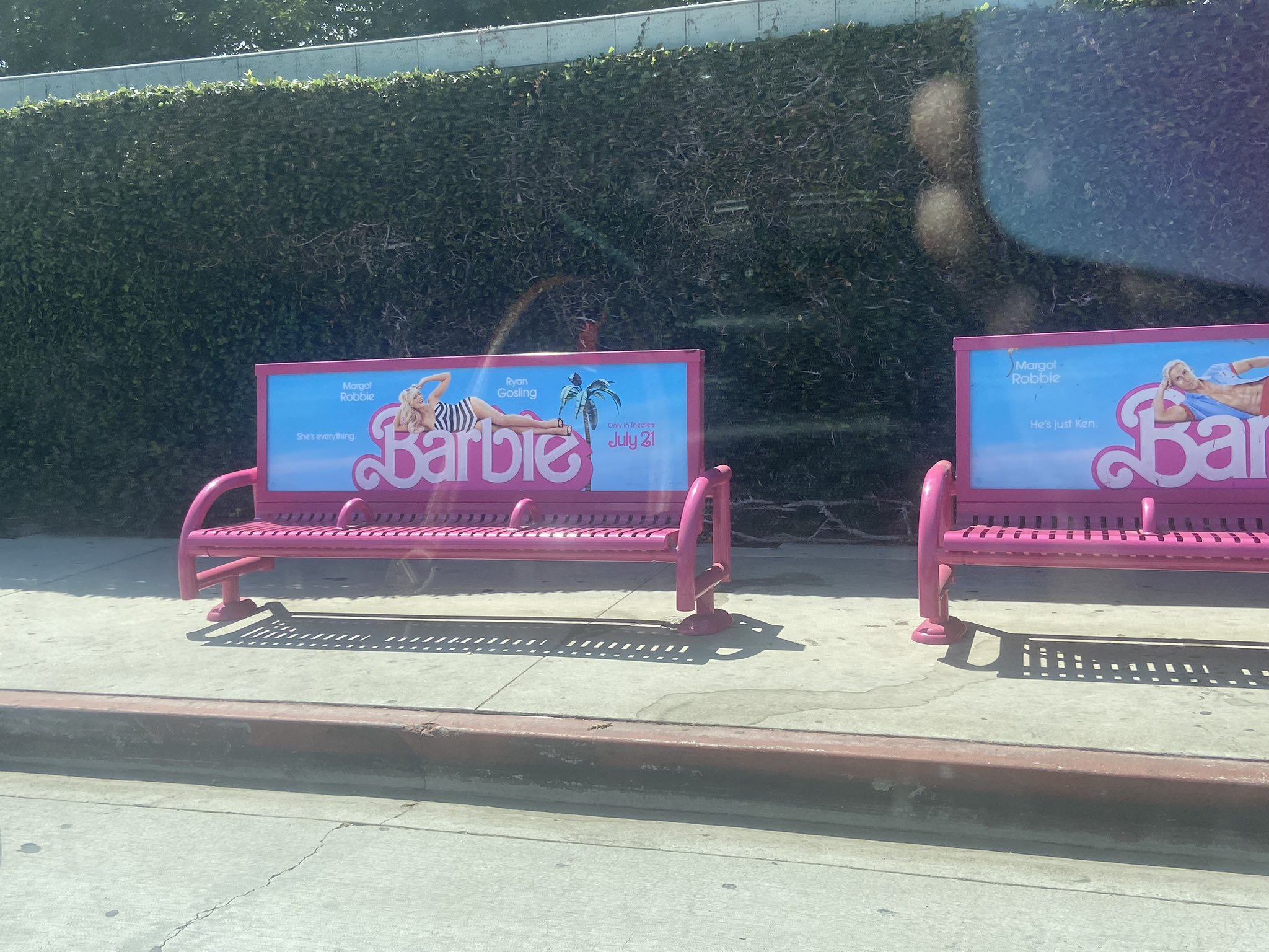 Barbie bench on sale
